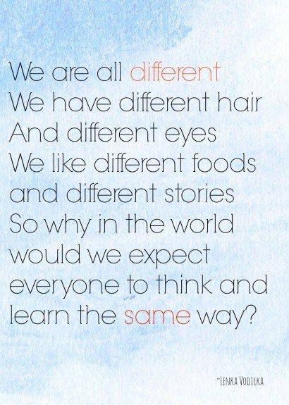 Learning Disabilities Quotes, Celebrate Differences, We Are All Different, Dysgraphia, Learning Differences, Teaching Quotes, Learning Disabilities, I Promise You, Education Quotes