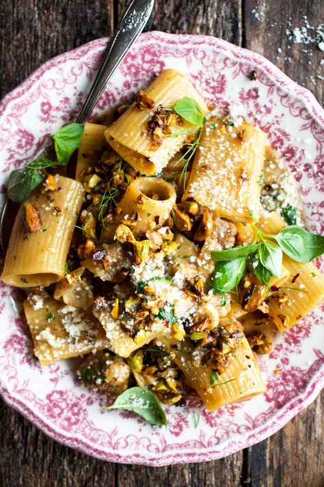 Caramelized Fennel, Pasta With Italian Sausage, Wine Butter Sauce, Spring Pasta Recipes, Fennel Pasta, White Wine Butter Sauce, The Original Dish, Winter Pasta, Shaped Pasta