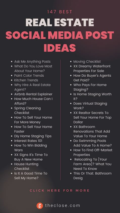 Social Media Post Ideas Real Estate Vision Board, Real Estate Marketing Quotes, Real Estate Social Media Post, Real Estate Agent Branding, Creative Real Estate, Real Estate Marketing Plan, Free Social Media Templates, Real Estate Business Plan, Real Estate Marketing Strategy