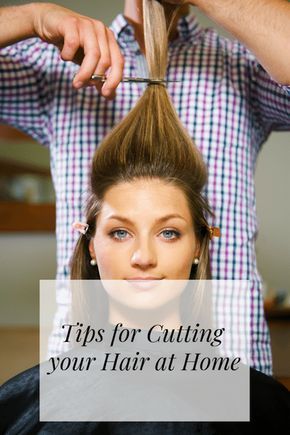 Cut Hair At Home, How To Cut Hair, Cut Own Hair, Cut Your Own Hair, Color Extensions, Tips For Hair, How To Cut Your Own Hair, Easy Hair Cuts, Hairstyles Indian