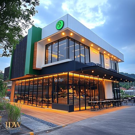 Transform Your Restaurant’s Exterior Into a Showstopper ✨🏙️ Your restaurant’s exterior is the first thing customers see, setting the tone for their entire experience. At IDW, we believe a well-designed exterior not only attracts attention but also invites customers to enjoy a memorable dining experience. 🌟🚪 Whether you envision a sleek, modern façade or a warm, inviting entrance, we’ll help you create an exterior that reflects your brand’s personality. From stylish lighting to cozy outdoor ... Modern Restaurant Design Exterior, Modern Restaurant Exterior, Restaurants Exterior, Concept Restaurant, Restaurant Facade, Restaurant Exterior Design, Modern Restaurant Design, Outdoor Restaurant Design, Restaurant Exterior