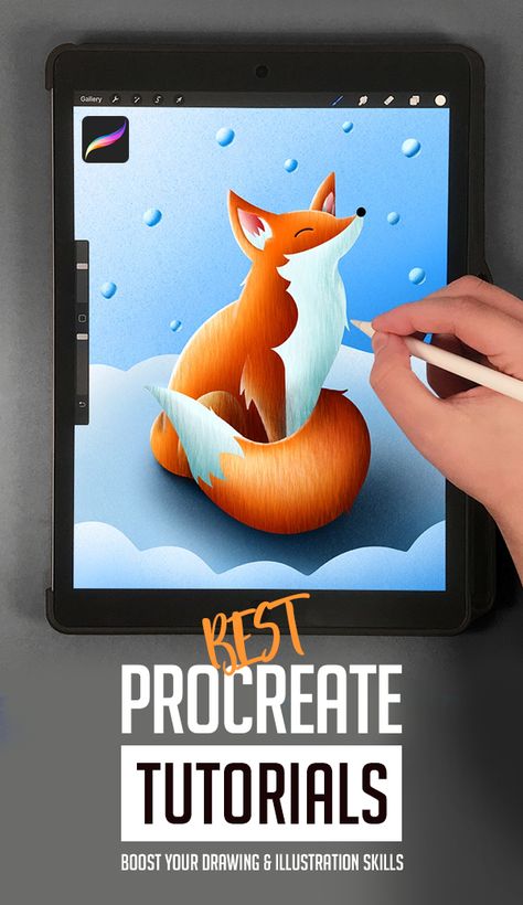 via @muhammadfaisal Learn How To Draw For Beginners Procreate, Shading Drawing Procreate, Book Tutorial Drawing, Best Procreate Tutorials, Digital Painting Inspiration, Gouache Art Sketchbook, Learn Digital Drawing, Procreate Videos Tutorial, Pro Create Drawings For Beginners