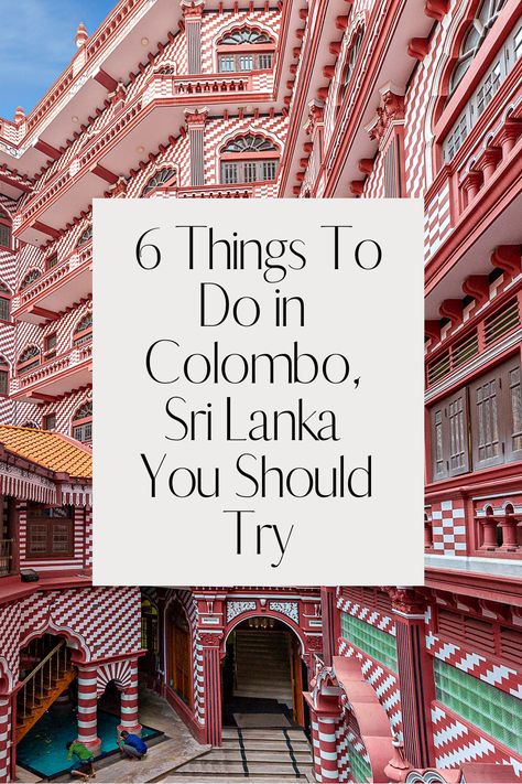 6 Things to do in Colombo, Sri Lanka you should try. Discover more in our Sri Lanka travel guide. Things To Do In Colombo Sri Lanka, Things To Do In Sri Lanka, Sri Lanka Travel Guide, Negombo Sri Lanka, Sri Lanka Aesthetic, Colombo Sri Lanka, Travel Vibes, Sri Lanka Travel, Tourist Guide