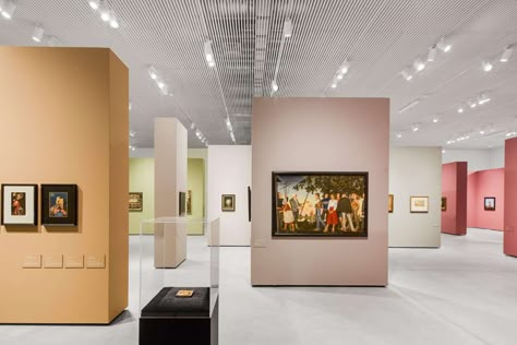 Art gallery interior