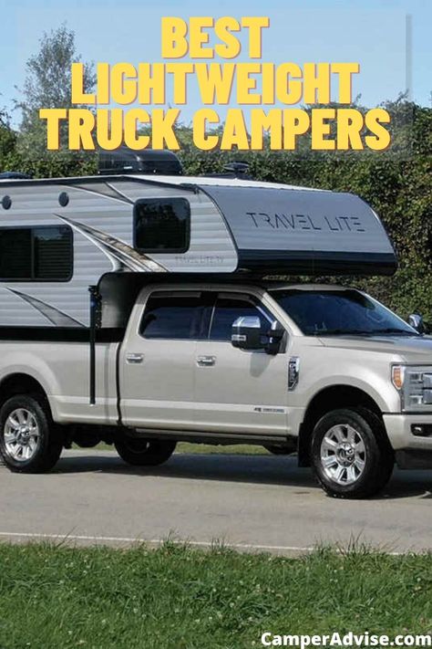 In this article I have shared information on Best Lightweight Truck Campers. These are ultra light truck campers which can be perfect fit for camping for you. Truck Campers Ideas, Pick Up Truck Camping, Truck Campers, Homemade Truck Camper, Used Truck Campers, Truck Tent Camping, Convert Truck Bed To Camper, Truck Topper Camper, Lightweight Truck Campers