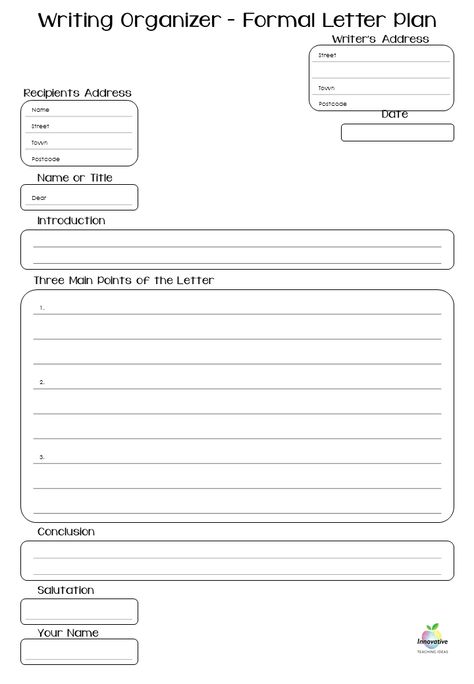 Formal Letter Format For Students, How To Write On Envelopes, Formal Letter Writing Format For School, Speech Writing Format, Informal Letter Writing Worksheets, Types Of Letters Writing, How To Write A Formal Letter, Informal Letter Writing Examples, Informal Letter Writing Format