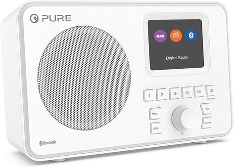 Pure ELAN-ONE FM/DAB+ Radio with Bluetooth - White : Amazon.co.uk: Sports & Outdoors Dab Radio, Pc Video, Digital Radio, Video Games Pc, Christmas 2023, Fm Radio, Color Names, Egift Card, Video Games