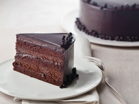 Chocolate Truffle Cake Recipe | Devour The Blog: Cooking Channel's Recipe and Food Blog Cake Pretty, Truffle Cake, Chocolate Truffle Cake, Cake Rack, Pink Apron, Dark Chocolate Cakes, Chocolate Truffle, Cake Truffles, Baking Project