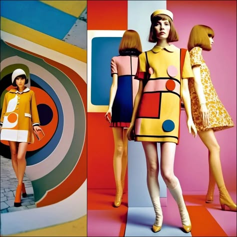 Mary Quant 60s Fashion, 60s Fashion Magazine, Mary Quant Fashion, 60s Mod Fashion, Futurism Fashion, 60’s Fashion, Groovy Fashion, Runway Magazine, Androgynous Look