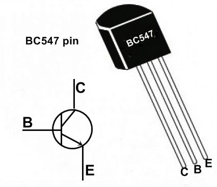 Bc547 Transistor Circuit Diagram