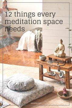 Diy Meditation Space, Yoga Nook, Meditation Space Ideas, Reiki Room Ideas, Home Meditation Room, Home Meditation Space, Zen Meditation Room, Meditation Room Design, Yoga Room Ideas