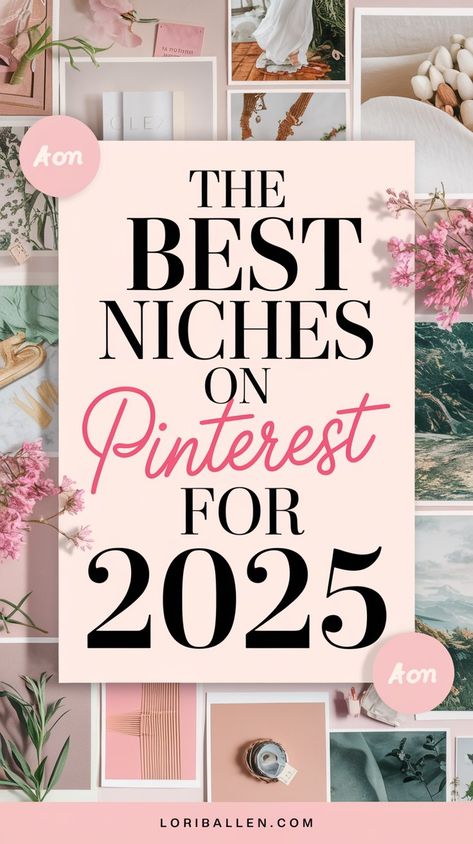 This guide will show you the best pinterest niches for the year ahead. It’s your chance to find your place and make the most of Pinterest. Popular Niches On Pinterest, Best Affiliate Marketing Niches, How Do I Find My Niche, Most Searched On Pinterest, Content Creator Niches, Pinterest Content Ideas, Pinterest Trends Now, Pinterest Predicts: Trends For 2025, Millenials Aesthetic