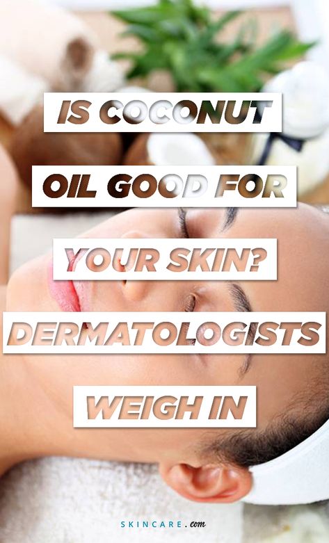 If you are one to put coconut oil on everything, including your face, you may want to take a step back. According to a top dermatologist, coconut oil can actually clog pores and cause breakouts. To find out more on why coconut oil may not be beneficial for your skin, check out our full article on skincare.com! Coconut Oil Skin Benefits, Benefits Of Oil Pulling, Parachute Coconut Oil, Coconut Oil Uses For Skin, Oil Face Cleanser, Coconut Oil Skin, Coconut Oil Face, Oil Pulling Benefits, Coconut Oil Face Mask