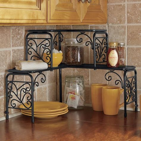 Sink Shelf, Iron Shelf, Kitchen Corner, Corner Shelf, Corner Shelves, Buy Now Pay Later, Kitchen Shelves, Small Appliances, Decoration Design