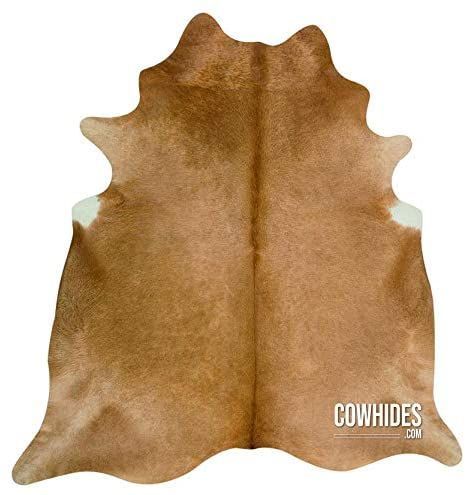 Natural Genuine Cowhide Area Rugs Solid Beige (Medium - 6 FT x 6.5 FT) Strongest Animal, Solid Beige, Brown Cow, Types Of Patterns, Cowhide Rugs, Brown Cowhide, Hidden Pictures, Leather Rug, Hide Rug