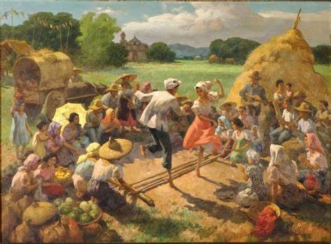 Farm Girl: Fernando Amorsolo. #Filipinotattoos | Fernando amorsolo paintings, Amorsolo paintings ... Tinikling Dance, Philippine Traditions, Fernando Amorsolo, Filipino Architecture, Collage Landscape, Filipino Art, Philippine Art, Philippines Culture, Field Landscape