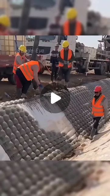 Story Teller on Instagram: "Whoever invented this fabric formed concrete is absolutely a genius! #documentary #engineering #usa #canada_life #concrete #construction #invention #creatorsearchinsights" Formed Concrete, Canada Life, Concrete Construction, Story Teller, Documentaries, House Ideas, Engineering, The Creator, Fabric