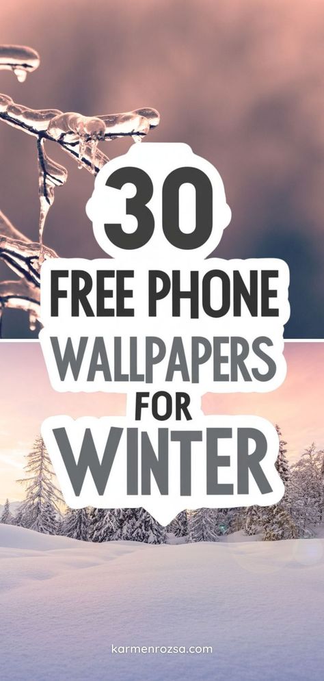 30 Free phone wallpapers for winter. Wallpapers to download on your phone. Looking to refresh your screen? Check out these winter phone wallpapers that bring cozy vibes to your device. Perfect for both iPhone wallpapers and Android wallpapers, these designs are free and easy to download. Spice up your tech with snowy scenes and festive winter wonder! Wallpapers For Winter, Phone Fall Wallpaper, Winter Phone Wallpapers, Wallpaper For Android Phone, Christmas Wallpaper Android, Free Christmas Wallpaper, Fall Phone Wallpaper, Winter Wallpapers, Snowy Field