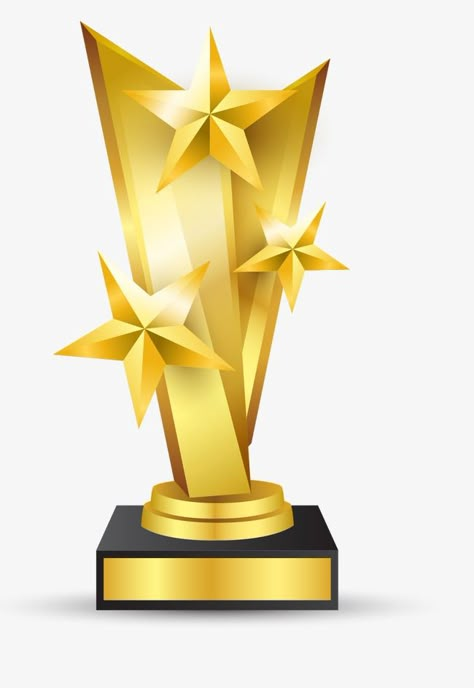 Trophies, gold, award, five-pointed star,gold vector,trophy vector Thropy Award, Trophy Template, Star Trophy, Gold Vector, Award Design, Gold Clipart, Award Trophy, Certificate Background, Trophies And Medals