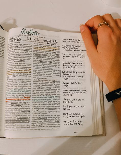 Luke Bible, Scripture Notes, Then Sings My Soul, Journal Notes, My Bible, Bible Doodling, Bible Journal Notes, Luke 2, New Bible