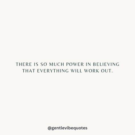 There is so much power in believing that everything will work out. 💫 Everything Will Work Out, Vibe Quote, Business Inspiration Quotes, Uplifting Thoughts, Dream Vision Board, Just Keep Going, Believe Quotes, Caption Quotes, Inspirational Thoughts