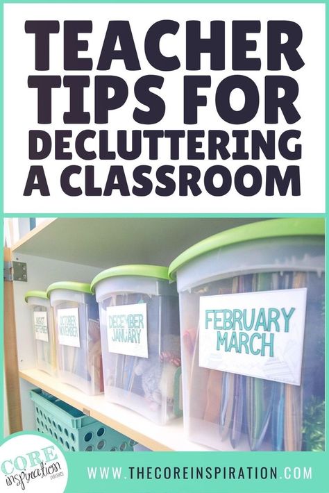 Get ideas to make organizing and decluttering your classroom easy! These teacher organization tips are for organized teachers or those aspiring to be more organized! Get ideas to setup your elementary classroom so it stays organized throughout the year. Learn the top hacks for using binders and tubs to keep everything organized in elementary. Read more here! Unit Organization Classroom, Best Classroom Storage, Classroom Library Storage, Organization Ideas For Teachers, Organizing Ideas For Classroom, Organizing Teacher Files, Lesson Plan Storage Ideas, Worksheet Organization Teacher, Teacher Organization Binders