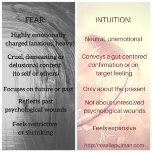 Your Gut Feeling: Fear or Intuition | HuffPost Intuition Vs Ego, Ego Vs Intuition, Fear Vs Intuition, Intuition Developing, Intuition Quotes, Psychic Development, Gut Feeling, Love Challenge, Psychology Facts