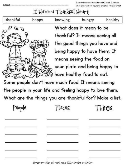 Thanksgiving Lessons, Thanksgiving School, Thanksgiving Worksheets, Magic Academy, Thanksgiving Classroom, Teaching Holidays, November Activities, First Grade Writing, Thankful Heart