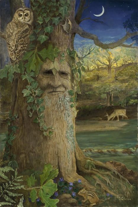 / Tree Spirits, Creature Fantasy, The Green Man, Tree People, Tree Faces, Tree Spirit, Nature Spirits, Tree Carving, Arte Fantasy