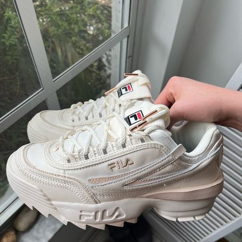 Fila Disruptor II EXP X Barneys New York - Women’s 8.5 Outfits Aesthetic Ideas, Fila Disruptor Ii, Fila Disruptors, Fila Disruptor, Fila Shoes, Aesthetic Ideas, Barneys New York, My Size, Outfits Aesthetic