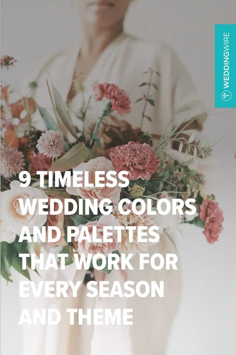 April May Wedding Colors, Elegant Color Schemes Wedding, Wedding Colors In May, Wedding Themes August, Whimsical Wedding Palette, Early Spring Wedding Ideas, Unpopular Wedding Colors, Classic Romantic Wedding Color Palette, Best Wedding Colors Combinations Colour Palettes