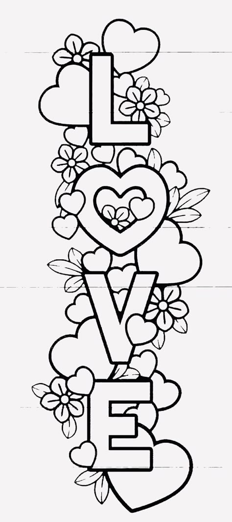 Cartoon Coloring Pages For Grown Ups, Printable Adult Coloring Pages Flowers, Printable Coloring Pages For Adults Simple, Simple Adult Coloring Pages, Easy Adult Coloring Pages, Cool Coloring Pages For Grown Ups, Simple Colouring Pages, Fantasy Holidays, Cute Coloring Pages Free Printable