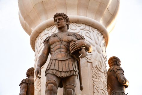 These 5 Ancient Rulers Changed the World. But Their Bodies Haven't Been Found | Discover Magazine Robert Sepehr, Pella Greece, Battle Of Gaugamela, Alexander The Great Statue, Alexander The Great Quotes, Alexander Of Macedon, Agama Hindu, North Macedonia, Rome Antique