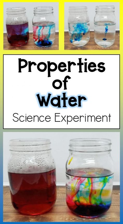 Hot and cold water look exactly the same, but they don't behave the same. Show kids a few of the properties of water with this experiment. Simple Science Experiments For Kids, Water Experiments For Kids, Stem Activities Elementary, Stem Activities Kindergarten, Water Science Experiments, Rainbow Experiment, Simple Science Experiments, Properties Of Water, Elementary Stem Activities