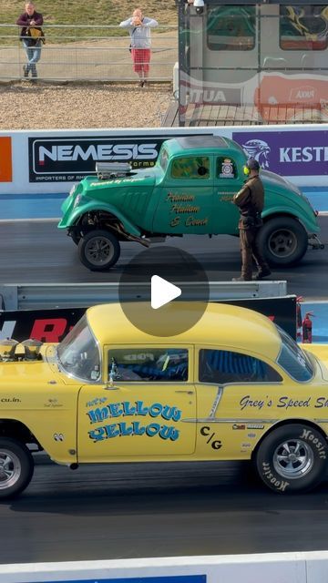 Drag Racing - Arrancada - Racing on Instagram: "Gasser Circus In Mopar Euro Nationals At Santa Pod Raceway 🔥🔥🔥  #gassercircus #gassernation #dragracingforall" Santa Pod Raceway, Street Drag Racing, Drag Racing Videos, Funny Car Drag Racing, Late Model Racing, Drag Racing Cars, August 11, Car Humor, Drag Racing