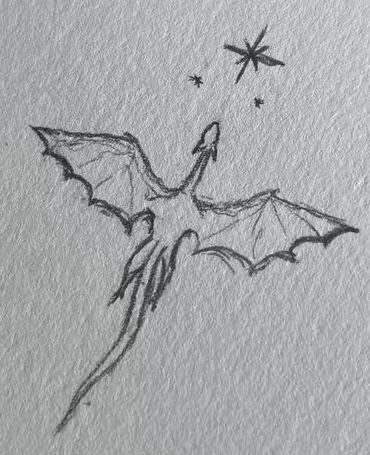 Simple Dragon Sketch, Dragon Wings Drawing, Dragon Sketch Easy, Realistic Dragon Drawing, Simple Dragon Drawing, Cool Dragon Drawings, Dragon Doodle, Trying For A Baby, Easy Dragon Drawings