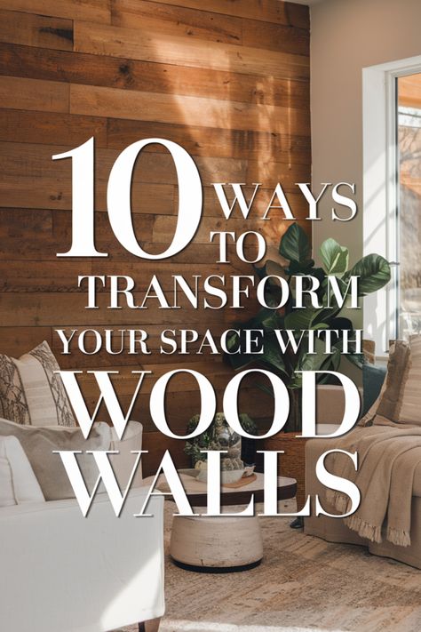 Looking for ways to make your home feel warm and inviting? Check out these 10 creative ideas to transform your space with stunning wood walls. Perfect for any style. Wooden Wall Accent Bedroom, Wall Wooden Decoration Ideas, Wooden Wallpaper Living Room, Wood Wall White Trim, Wide Plank Walls Horizontal, Horizontal Wood Panel Walls, Rustic Wainscoting Ideas Farmhouse Style, Wood Wall For Bedroom, Wall Planks Living Room