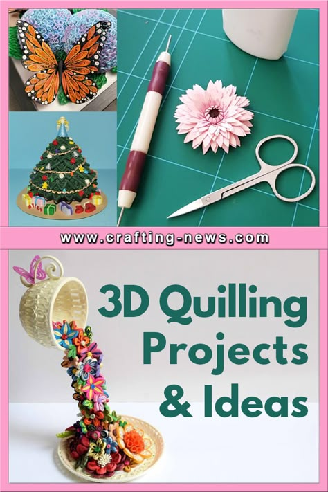 Basic Quilling, Free Quilling Patterns, 3d Paper Quilling, Quilling Patterns Tutorials, Mini Pictures, Quill Art, Diy Quilling Crafts, Quilling For Beginners, Quilling Pattern