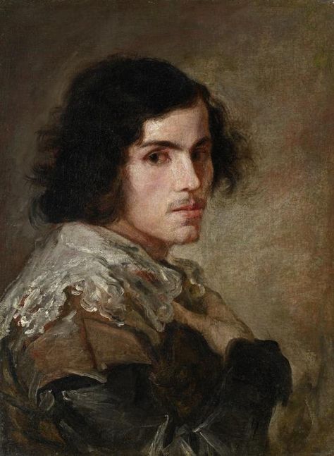 Portrait of a young man  (c. 1650)  Artist/s name SPAIN   Medium oil on canvas Place/s of Execution Spain Accession Number E3-1976 Credit Line National Gallery of Victoria, Melbourne Diego Velazquez, Gian Lorenzo Bernini, Lorenzo Bernini, Italian Sculptors, Murals Street Art, Pre Raphaelite, Oil Canvas, Man Images, Italian Artist