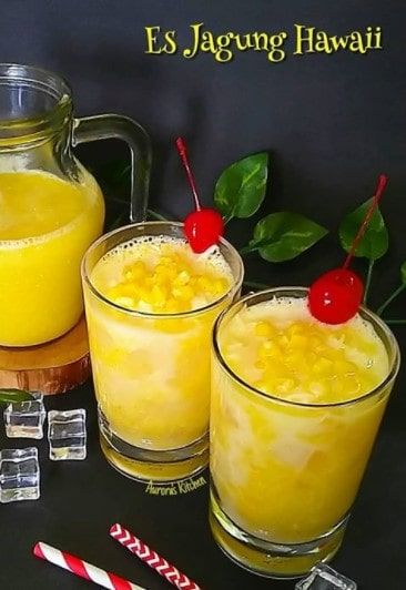 Resep Es Jagung Hawaii Enak Dan Creamy Resep Minuman Makanan Resep