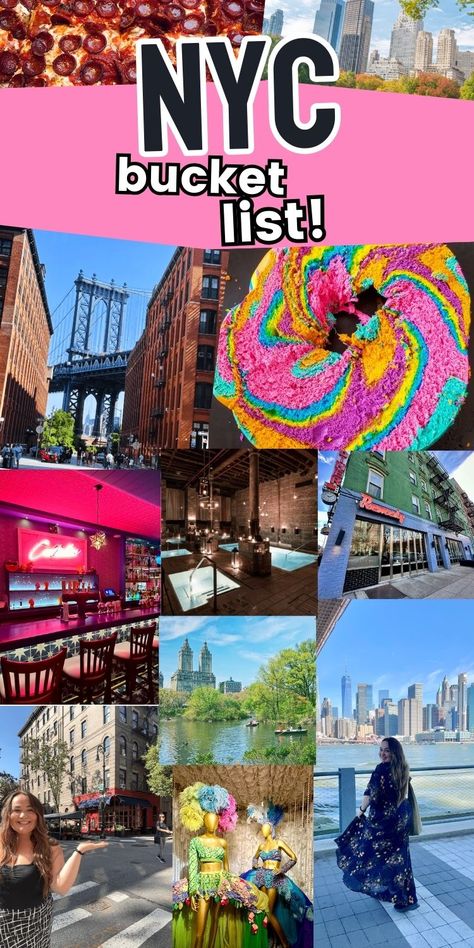 🗽✨ Conquer the city like never before with our Ultimate NYC Bucket List! 🗽✨ Dive into an adventure across New York City, exploring iconic landmarks, hidden gems, and everything in between. 🥰 Whether you're a thrill-seeker, foodie, or culture enthusiast, our comprehensive guide promises unforgettable experiences that cater to every taste. NYC bucketlist, NYC bucket list, things to do in NYC, fun things to do in NYC, NYC activities, NYC ideas, NYC tips, NYC list, nyc itinerary, nyc itineraries New York City Tourist Map, Must Dos In New York, Places To Stay In New York City, Ny Bucket List, New York Places To Visit Bucket Lists, Best Things To Do In Nyc, Fun Things To Do In New York, Fun Things To Do In Nyc, New York Things To Do