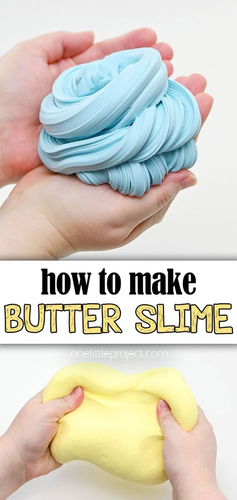 Butter Slime Recipe With Model Magic, Slime Add In Ideas, How To Make The Best Slime, Icee Slime Recipes, Slime Activator Recipes, Slime Ideas To Sell, How To Make Cloud Slime, Water Slime Recipe, Butter Slime Without Clay