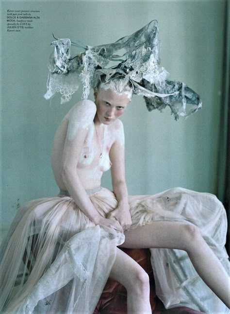 Tim Walker Photography, Edie Campbell, Lisa Eldridge, Lion Love, Karen Elson, David Sims, Love Magazine, Tim Walker, Vogue Us