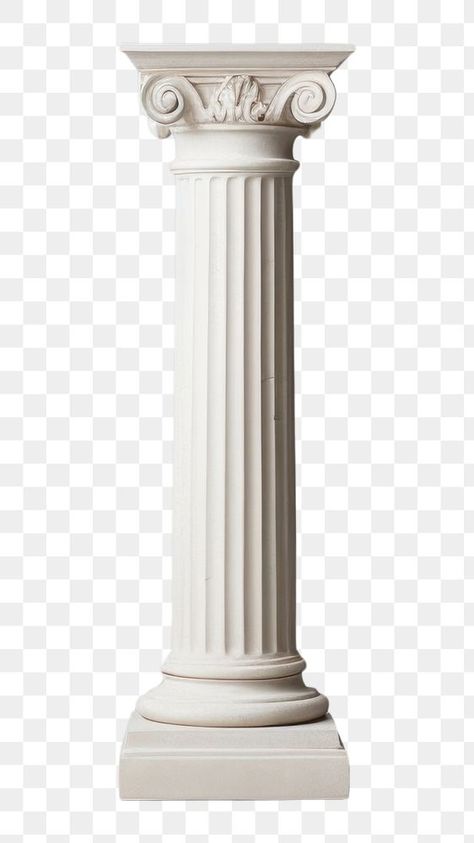 Collums Design, Greek Design Graphic, Ionic Pillar, Greek Ionic Column, Greek Pillars, Column Architecture, Ionic Column, Doric Column, Greek Columns