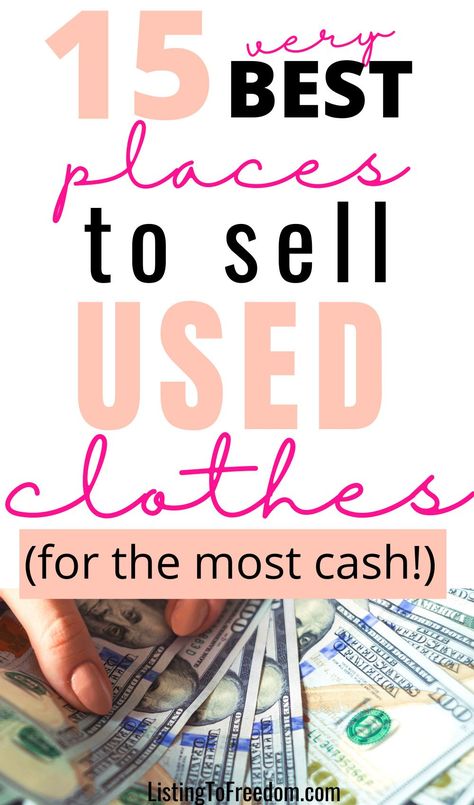 How To Sell Thrift Clothes Online, Apps To Sell Clothes, Best Way To Sell Used Clothes, How To Sell Your Clothes Online, Best Place To Sell Clothes Online, How To Resell Clothes, Sell Clothes On Instagram, Sell Used Clothes Online, Reselling Clothes Tips