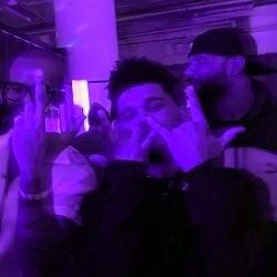 Purple Weeknd Aesthetic, Spotify Playlist Covers Purple Aesthetic, Dark Purple Spotify Playlist Covers, The Weeknd Purple Wallpaper, Playlist Covers Purple, The Weeknd Purple Aesthetic, Pink Rapper Aesthetic, Purple Spotify Covers, Purple Spotify Playlist Covers