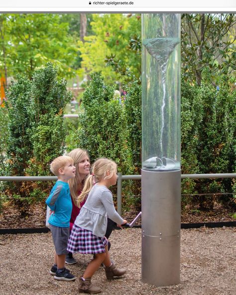 Sensory Playground, Kids Outdoor Playground, Water Play For Kids, Garden For Kids, Public Playground, Online Landscape Design, Urban Playground, Water Playground, Museum Exhibition Design