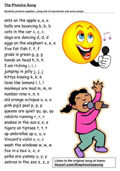 toms-tefl-childrens-songs by Hong Kong Primary School via Slideshare Rhyming Poems For Kids, English Poems For Kids, Preschool Charts, English Rhymes, English Poems, Rhyming Poems, Kindergarten Songs, Classroom Songs, Phonics Song