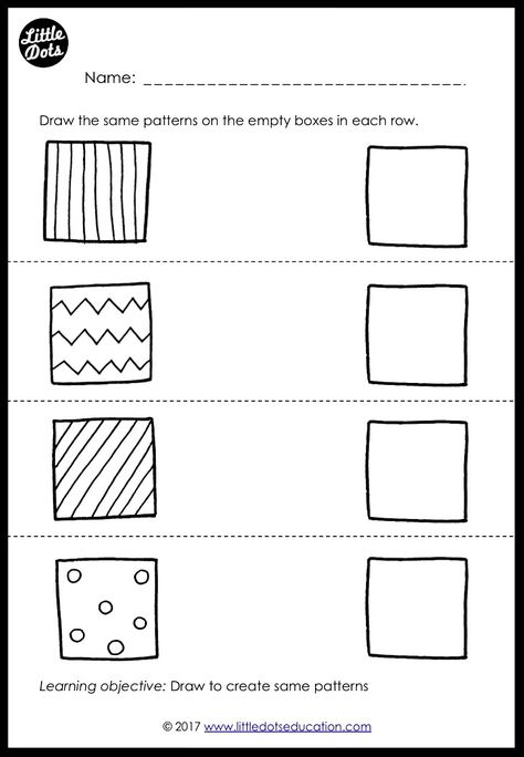 Preschool Patterns Matching Worksheets and Activities Preschool Pattern Worksheets, Preschool Activity Sheets, Teaching Patterns, Preschool Patterns, Homeschool Preschool Activities, Pattern Worksheet, Pattern Activities, Matching Worksheets, Pre Writing Activities