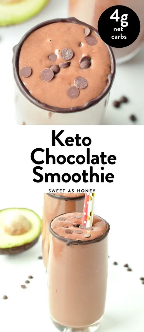 Keto Breakfast For Beginners, Keto Chocolate Smoothie, Easy Keto Lunches For Work, Easy Keto Breakfast Casserole, Keto Lunch On The Go, Sugar Free Truffles, Dairy Free Milkshake, Chocolate Avocado Smoothie, Vegan Protein Smoothie